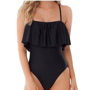 Sugar Coast by Lolli Ruffle Flounce One Piece Swimsuit -S